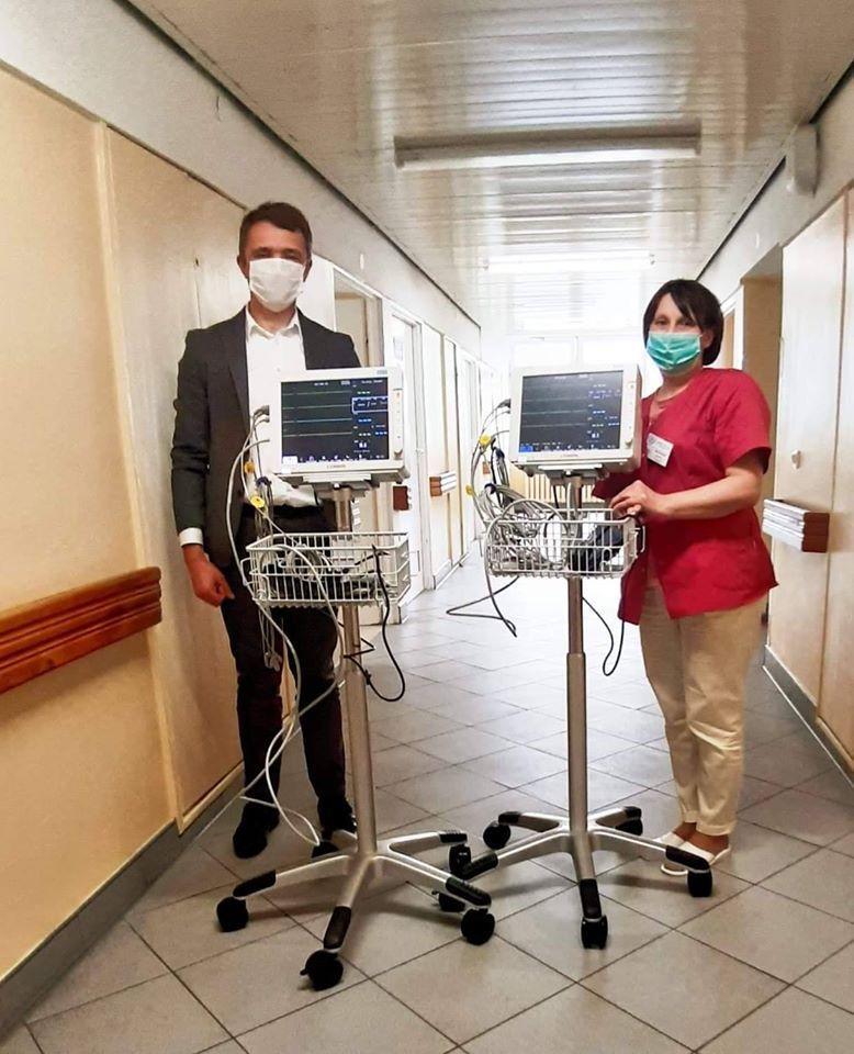 Sprzęt ze zbiórki już trafił do szpitala