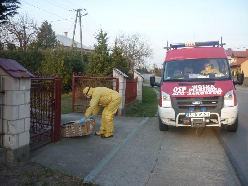 OSP na linii frontu walki z koronawirusem 