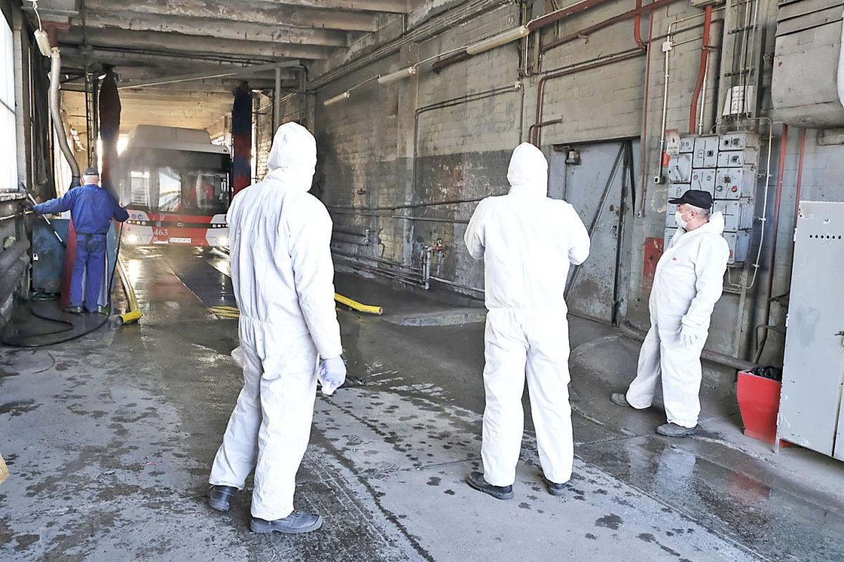 Przemyski MZK w walce z epidemią [ZDJĘCIA]