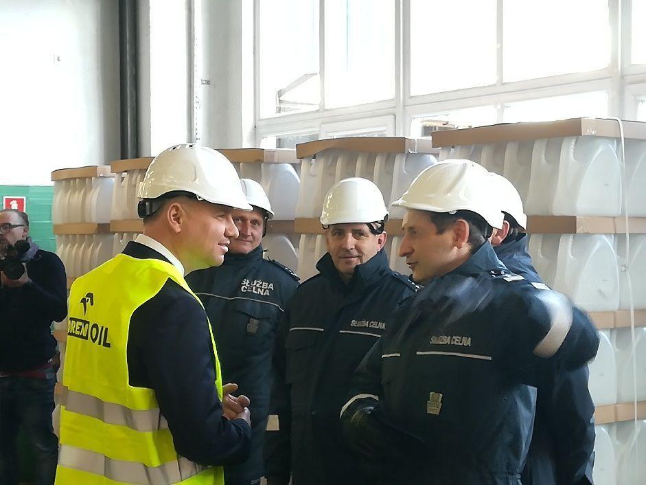 Zarekwirowany przez celników spirytus trafi do… szpitali