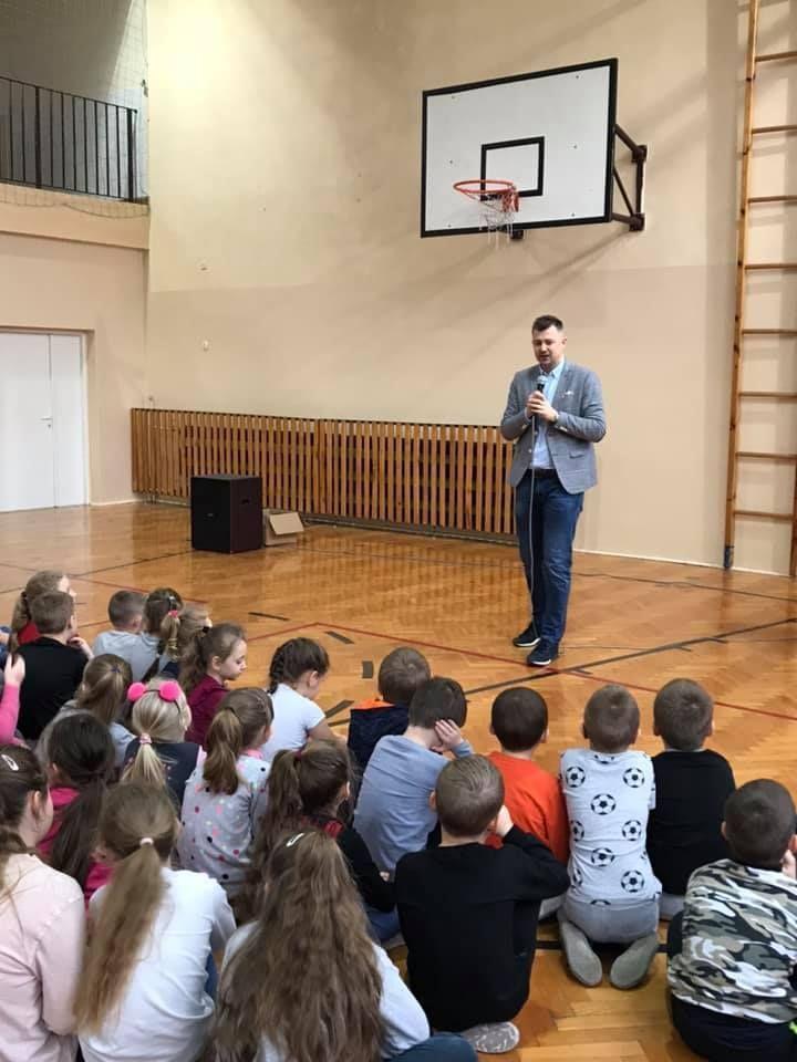 Krzysztof Ignaczak spotkał się z młodzieżą