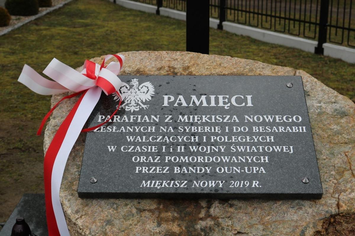 Upamiętnili krajanów wywiezionych na Sybir