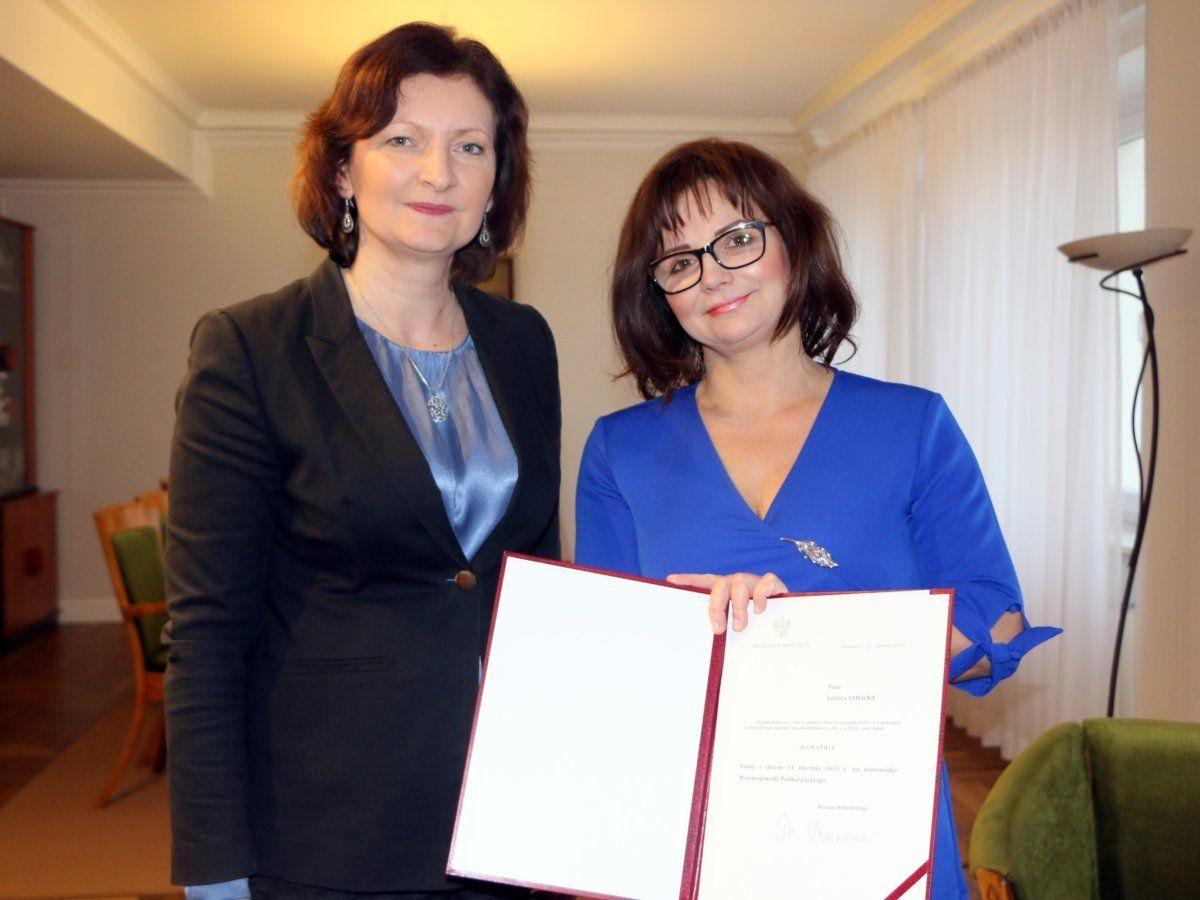 Przemyślanka Lucyna Podhalicz nie jest już wicewojewodą podkarpackim