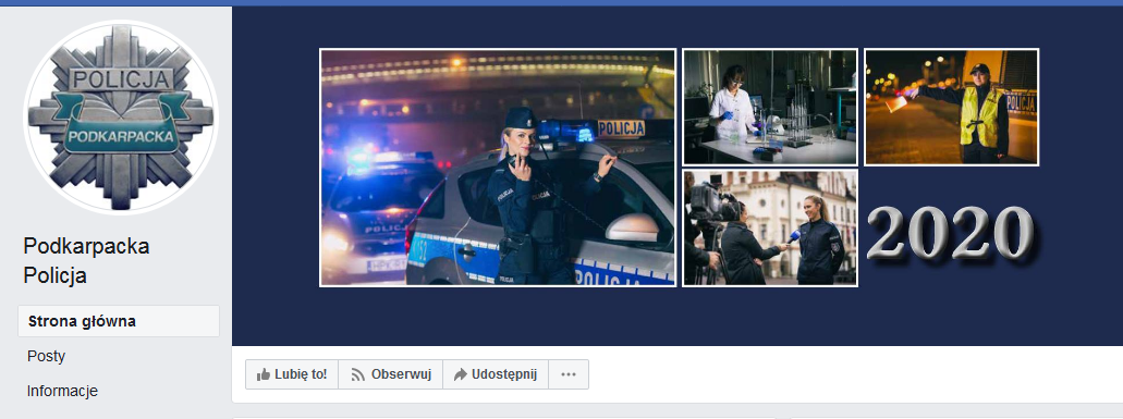 Policja: nie mamy profilu na Facebooku