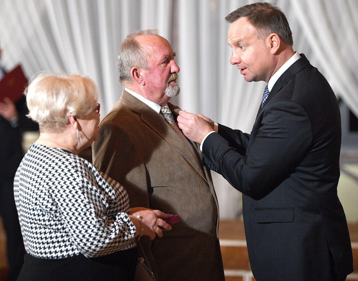 Prezydent Duda: – Ta historia, którą tutaj utrwalacie jest jak szaniec 