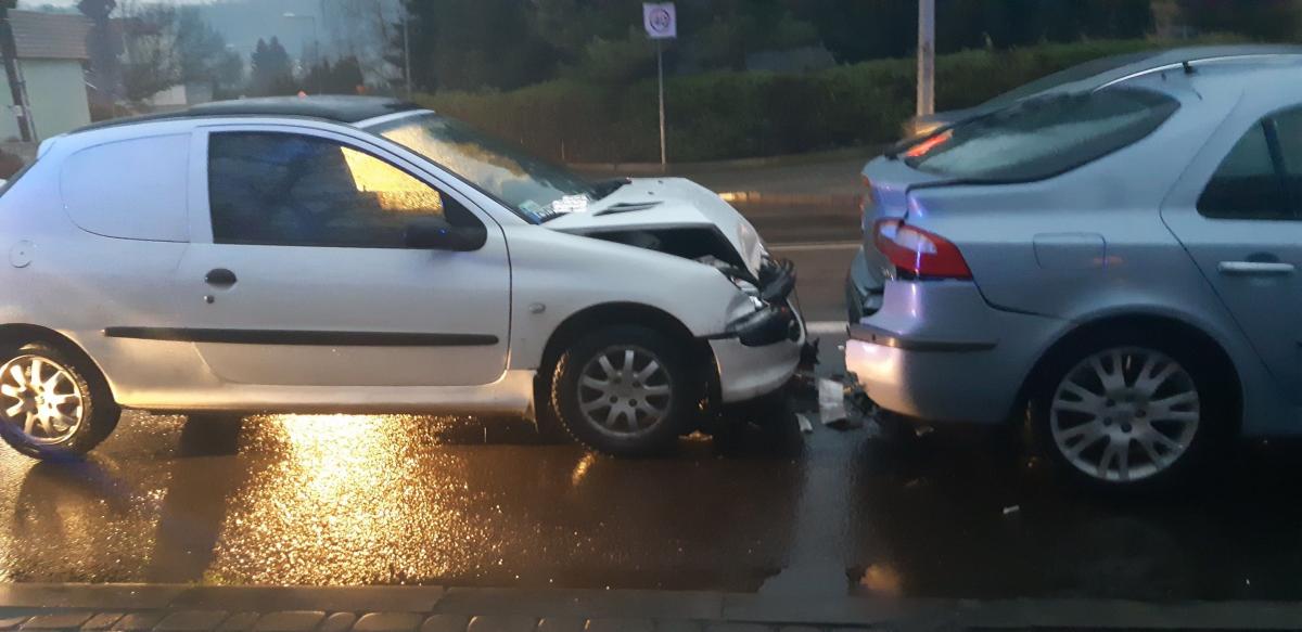 Wypadek na ul. Grunwaldzkiej [ZDJĘCIA]