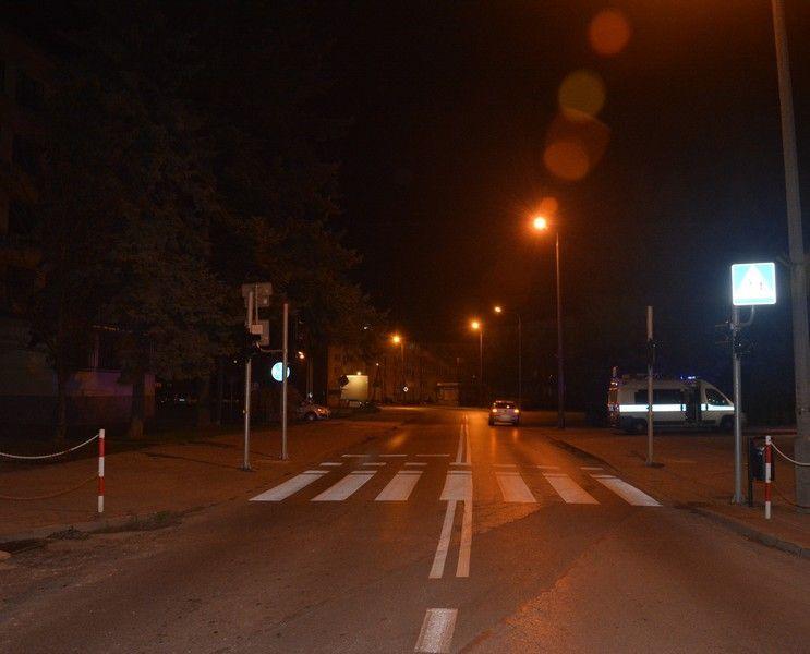 Młodzieniec potrącony na przejściu dla pieszych. Był pijany