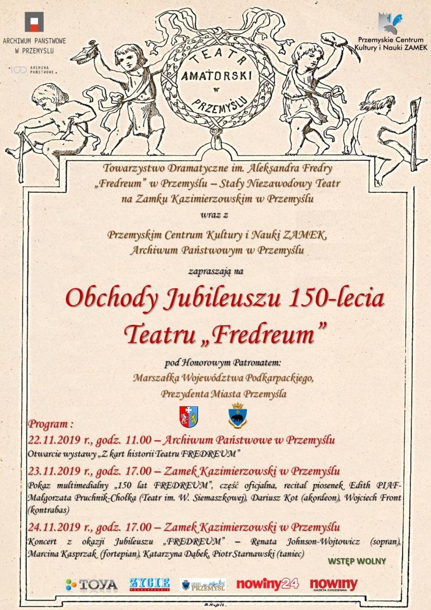Jubileusz 150-lecia teatru Fredreum