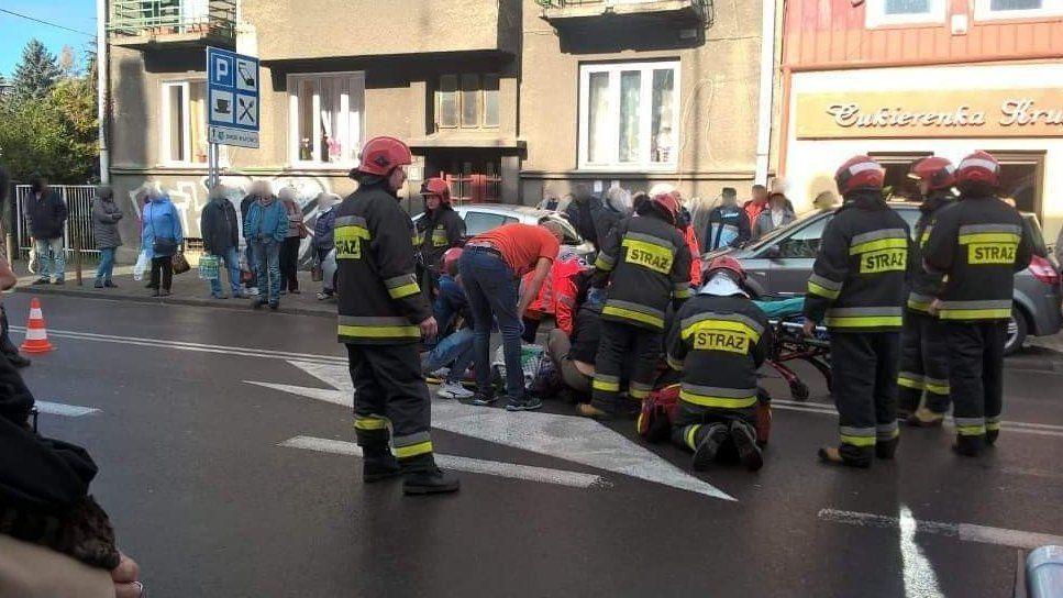 Potrącenie kobiety na Grunwaldzkiej w Przemyślu [AKTUALIZACJA]
