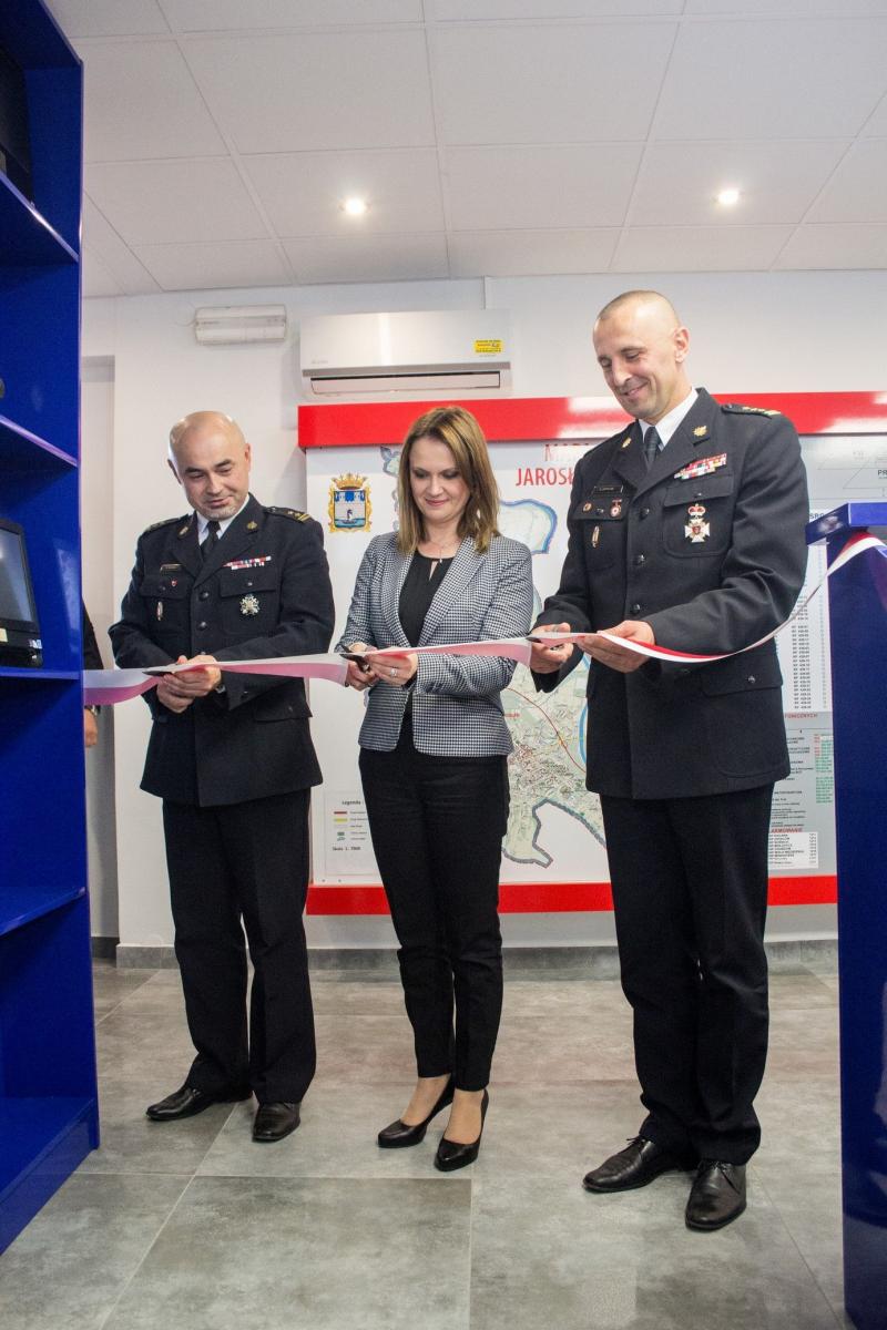 Nowe stanowisko kierowania już służy strażakom i mieszkańcom