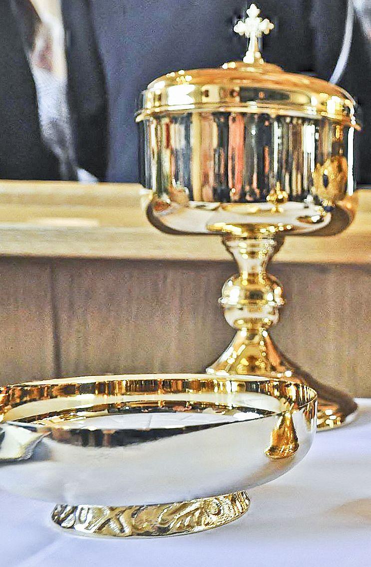 Złodziej ukradł naczynia liturgiczne