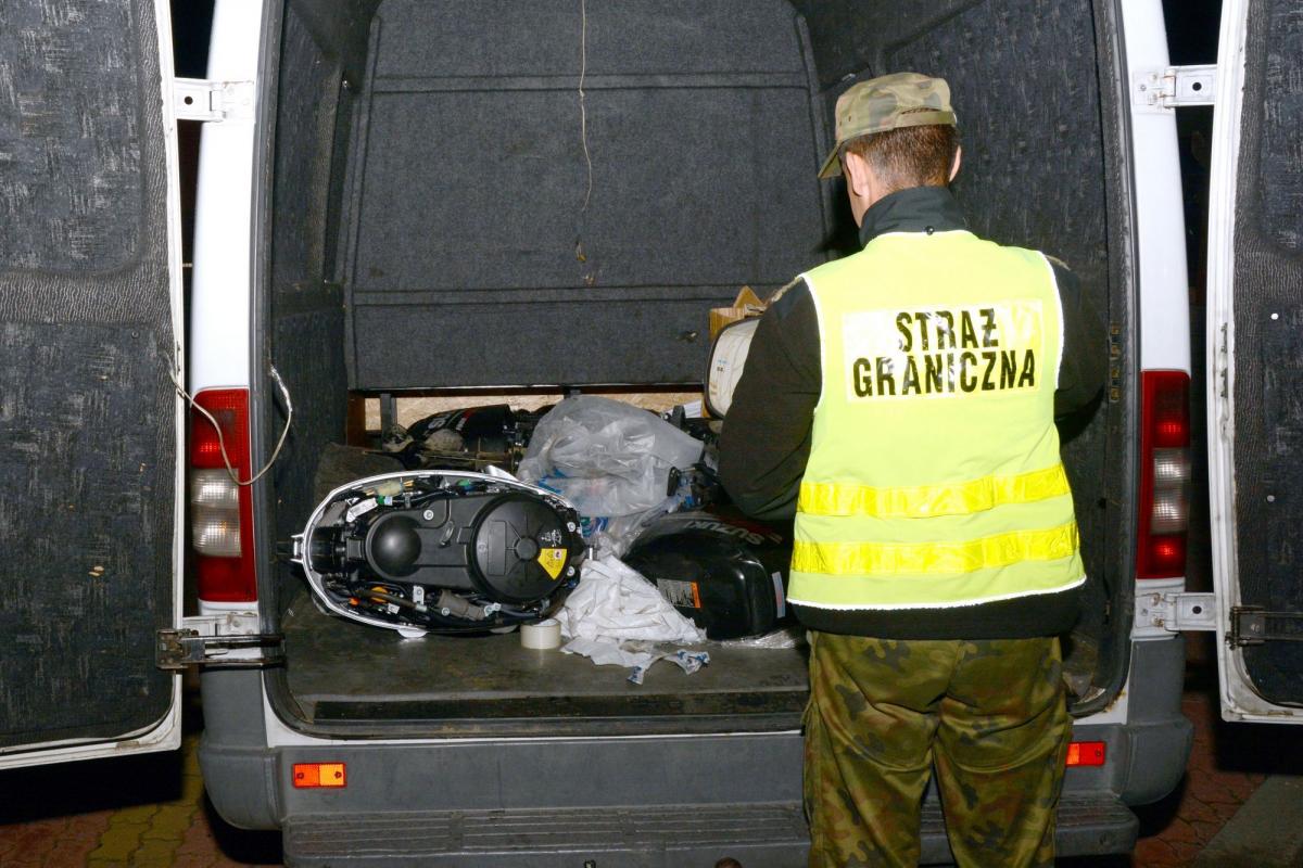 Zatrzymano skradzione w Norwegii silniki warte 50 tys. złotych