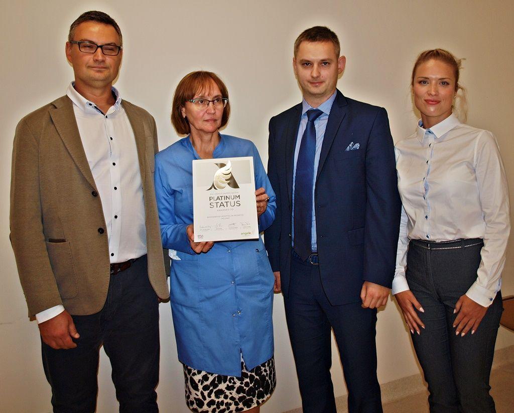 Platynowy oddział neurologiczny szpitala na Monte Cassino