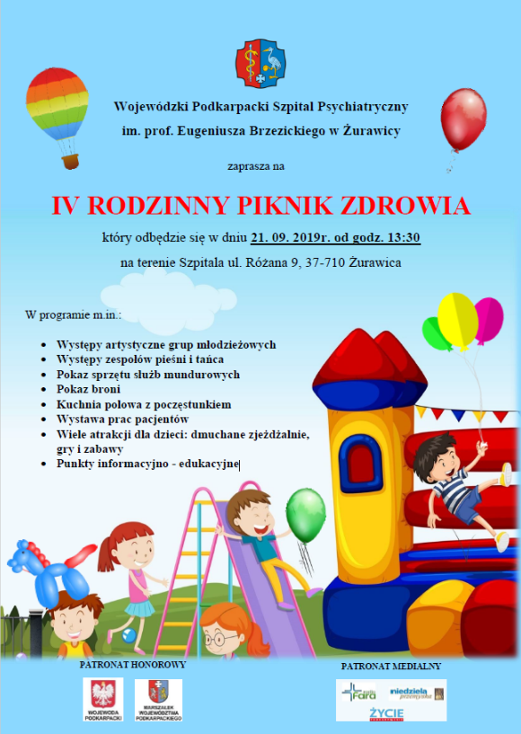 Piknik zdrowia dla rodzin w Żurawicy