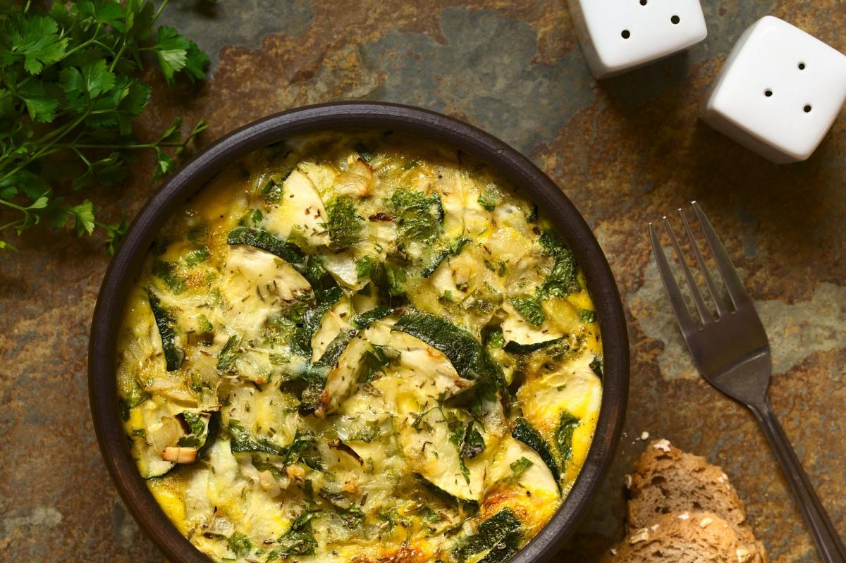 Frittata z cukinią