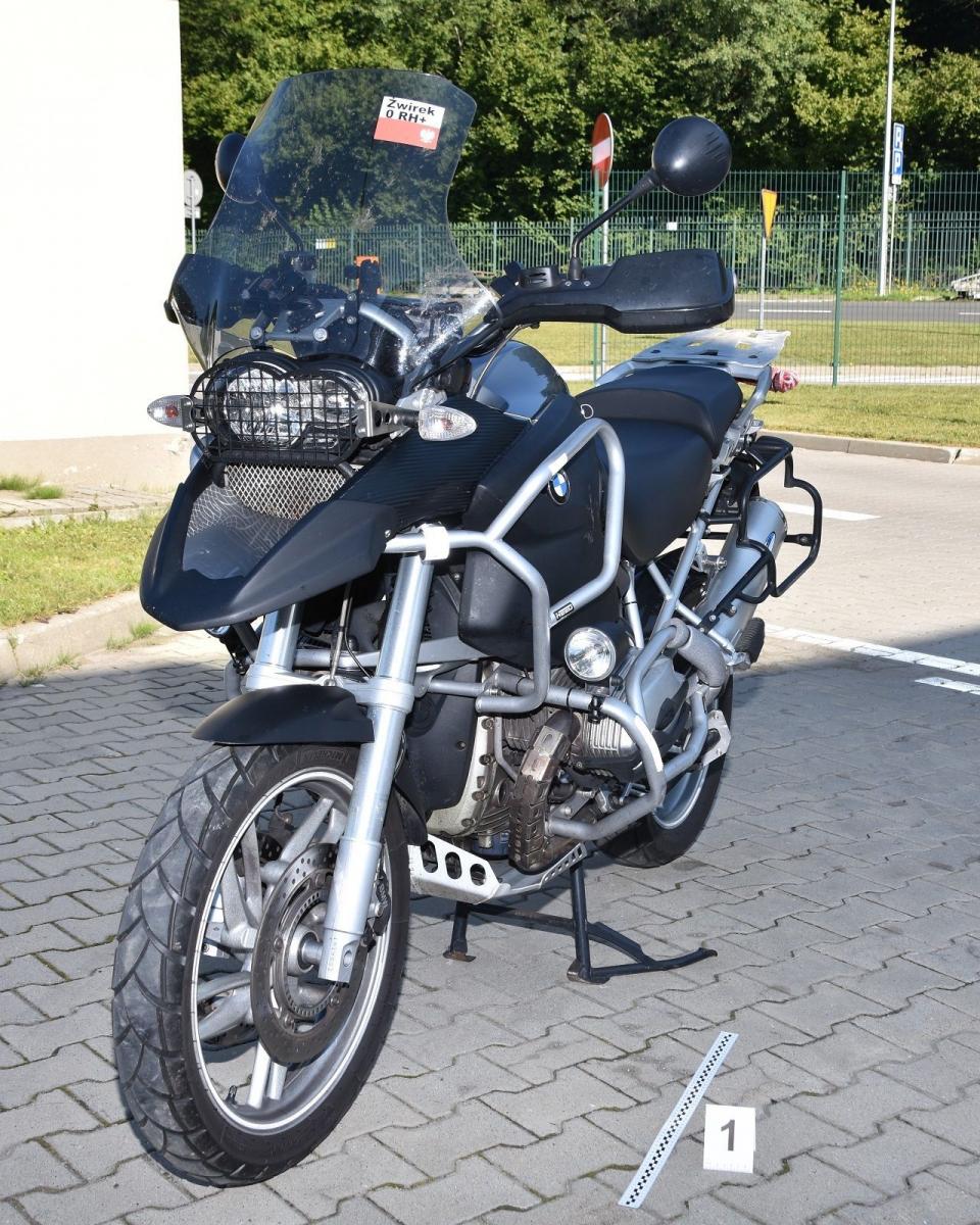 Podróżował kradzionym motocyklem. Usiłował wyjechać nim na Ukrainę