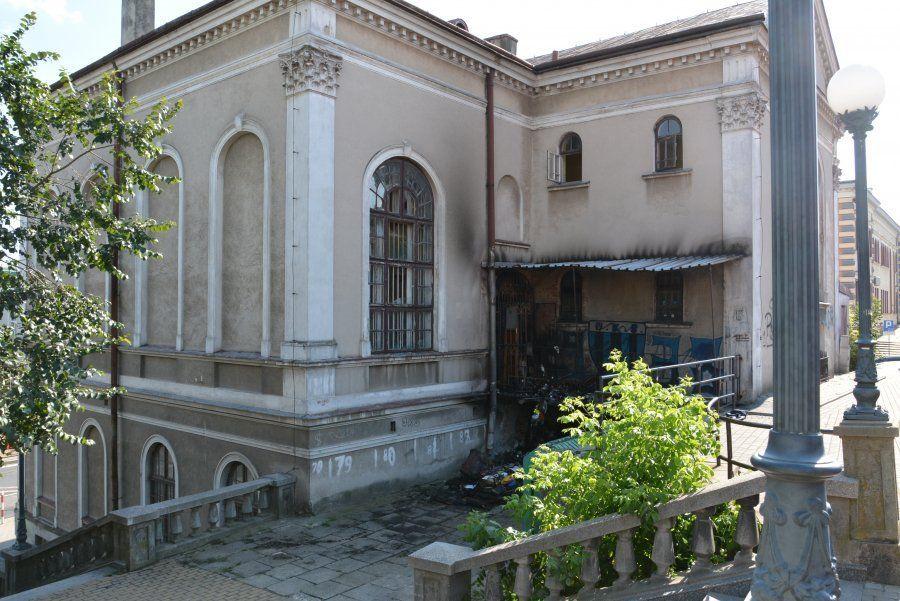 Podpalił zabytkową kamienicę w centrum miasta