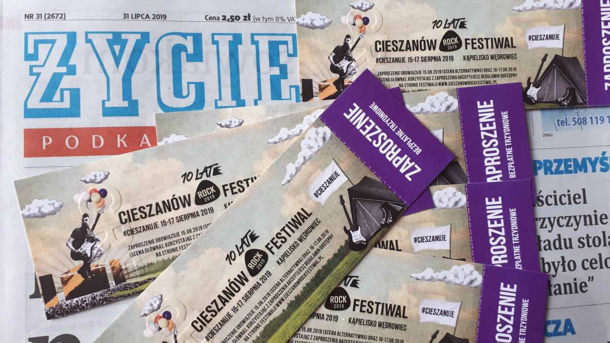 Rozdajemy bilety na Cieszanów Rock Festiwal