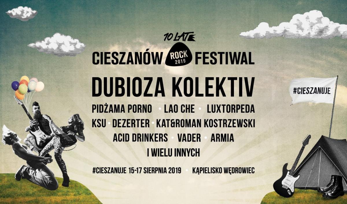 Cieszanów Rock Festiwal 2019 ogłosił program dzienny i godzinowy! [ZOBACZ SPOT]
