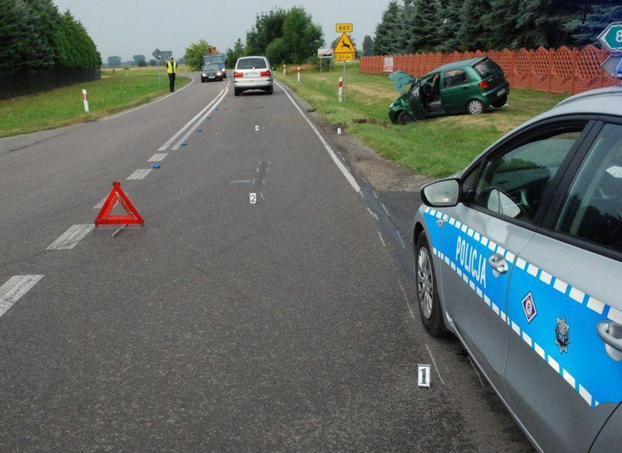 Zderzenie seata z daewoo [ZDJĘCIA]