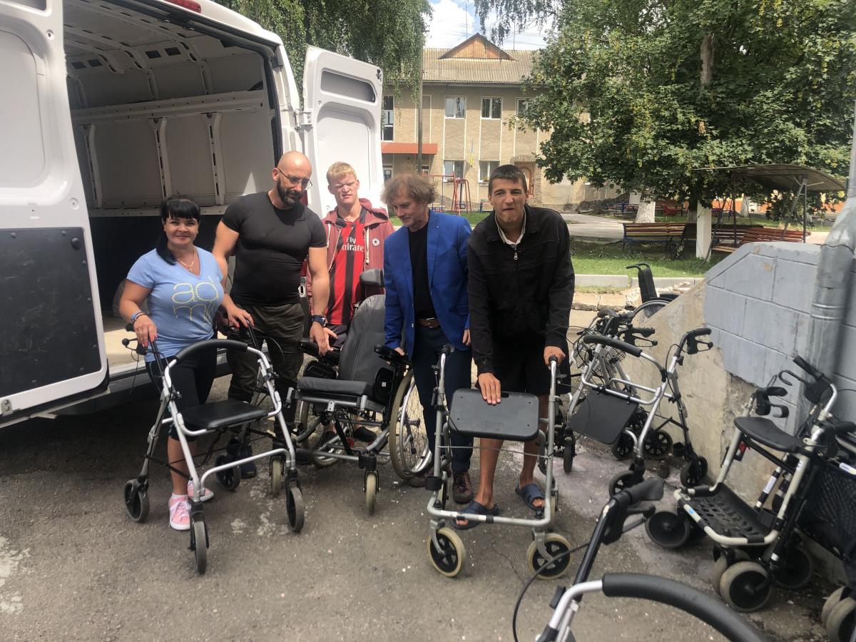 Sprzęt rehabilitacyjny dla „dzieci Czarnobyla”
