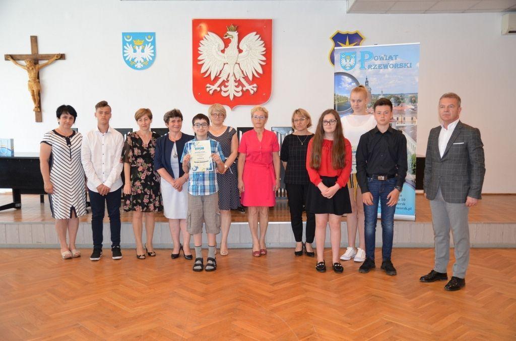 26 najlepszych matematyków powiatu
