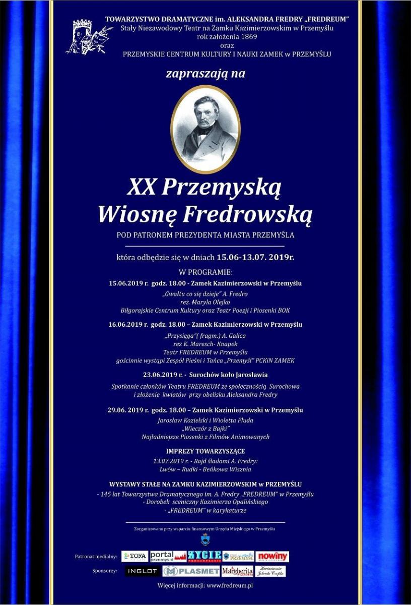 Rusza XX Przemyska Wiosna Fredrowska [WYGRAJ WEJŚCIÓWKĘ]