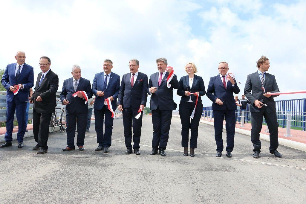Most na Wiszni już otwarty dla kierowców [ZDJĘCIA]