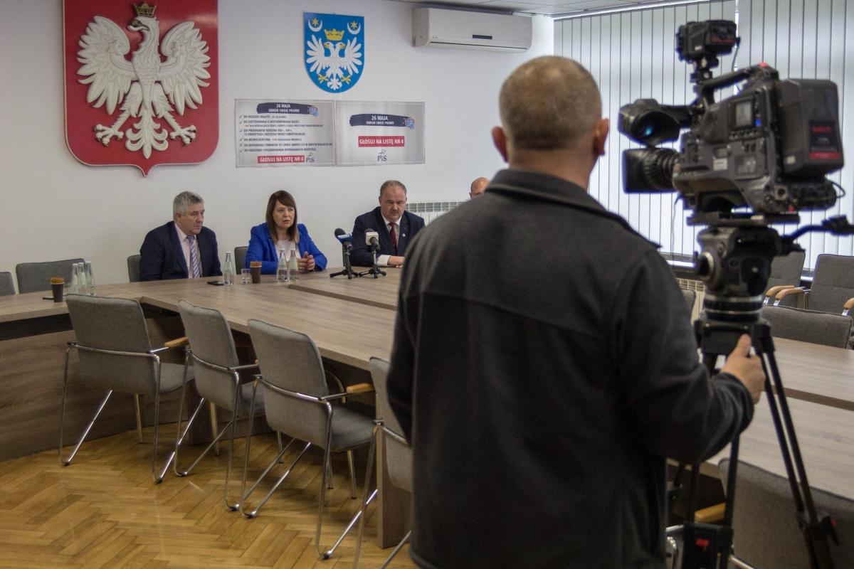 Cykl konferencji kandydatów PiS do parlamentu europejskiego
