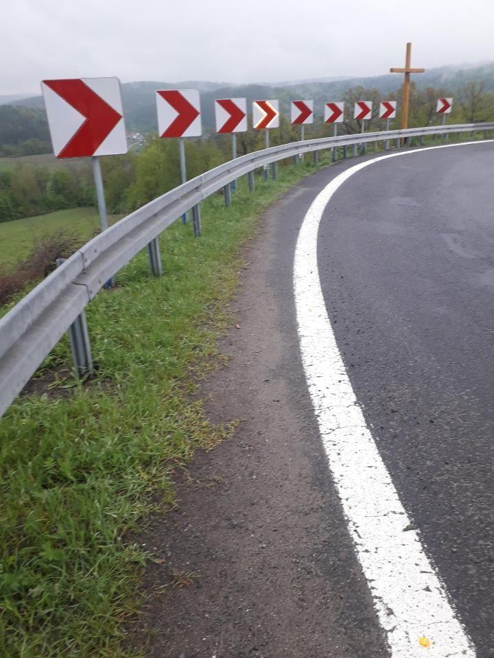Nowe oznakowanie na „zakręcie śmierci”