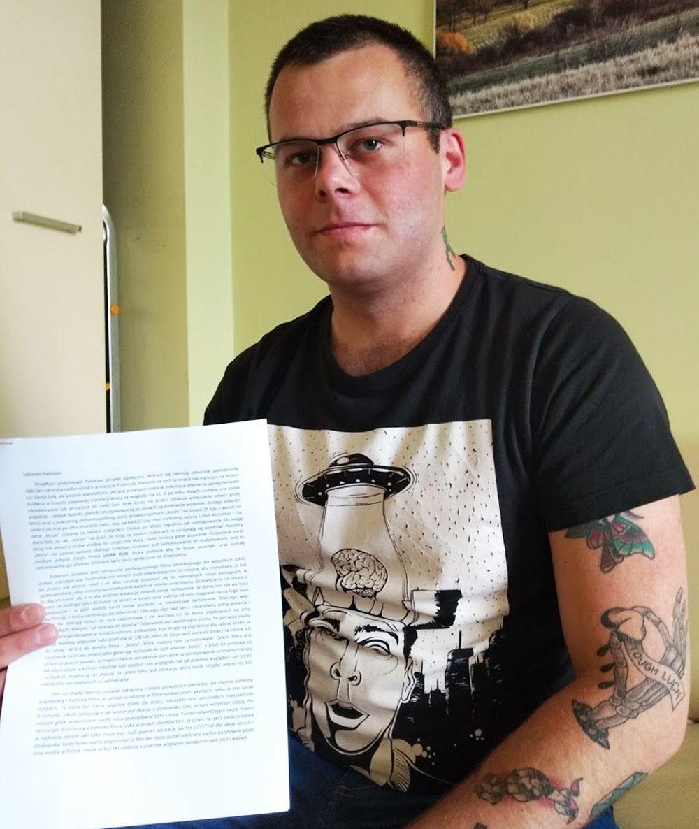 Ludzie są zbyt leniwi... Cenna akcja Pawła Szynala