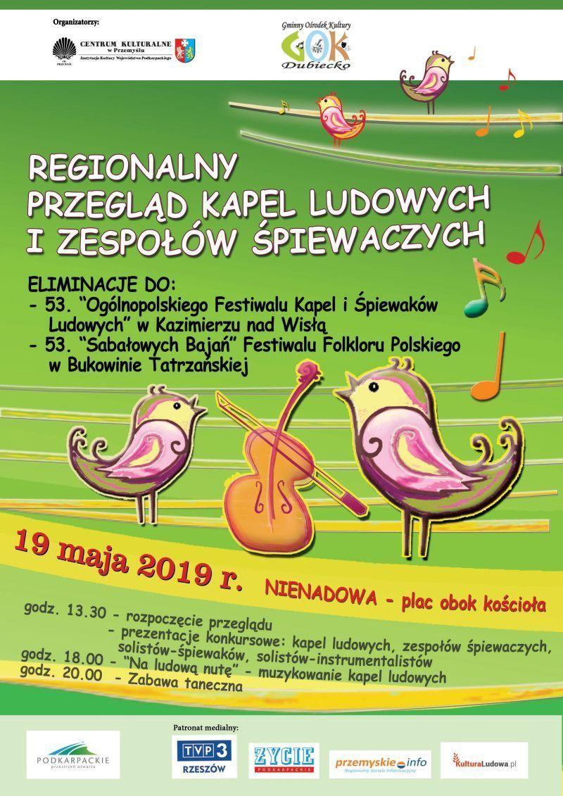 Przegląd kapel ludowych w Nienadowej