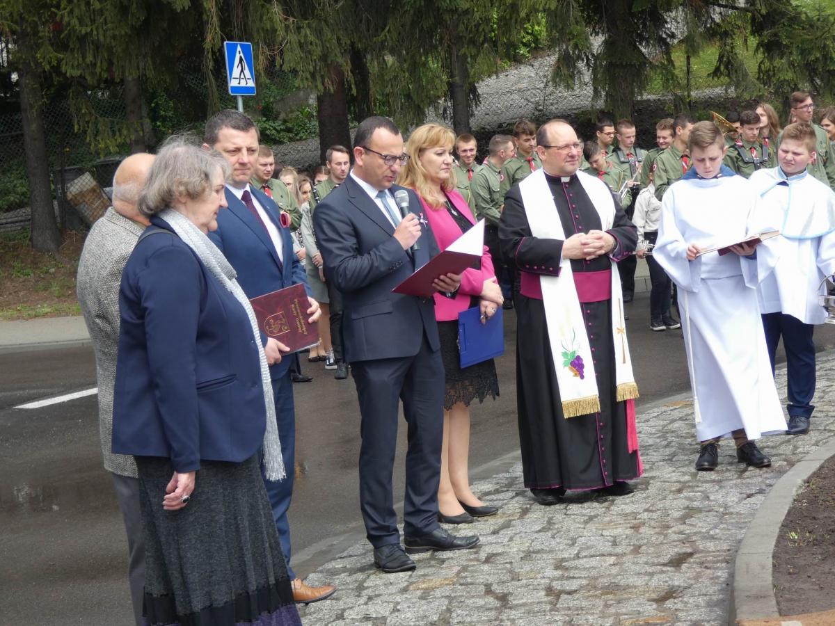 Rondo w Żurawicy z imieniem wieloletniego proboszcza