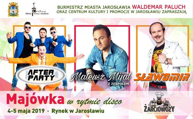 Sławomir na jarosławskiej majówce w rytmach disco