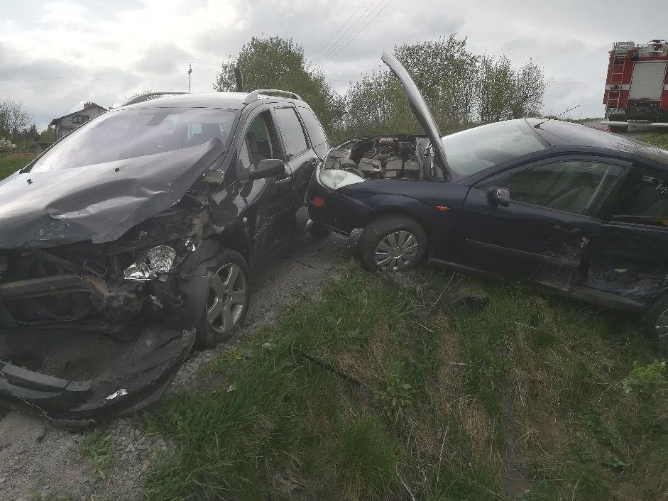Nie ustąpił pierwszeństwa, 3 osoby ranne [ZDJĘCIA]