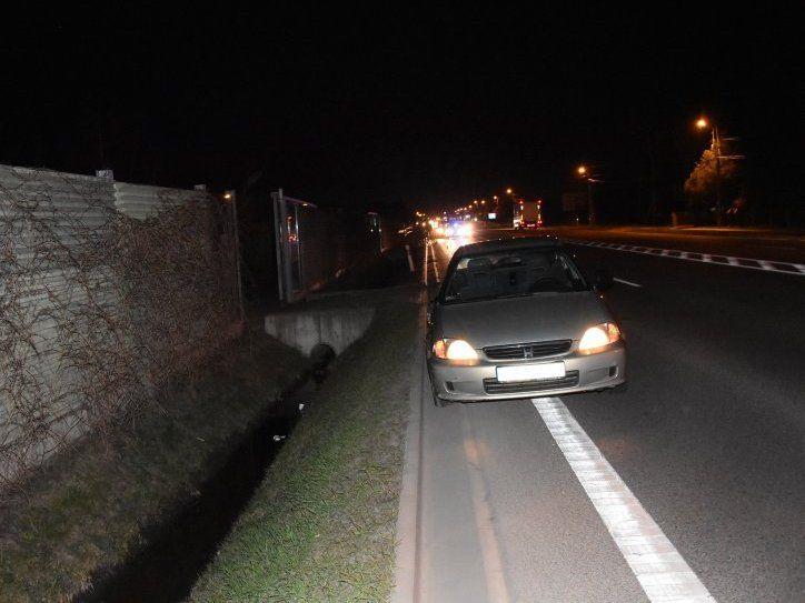 Samochód uderzył w rowerzystę. 48-latek trafił do szpitala