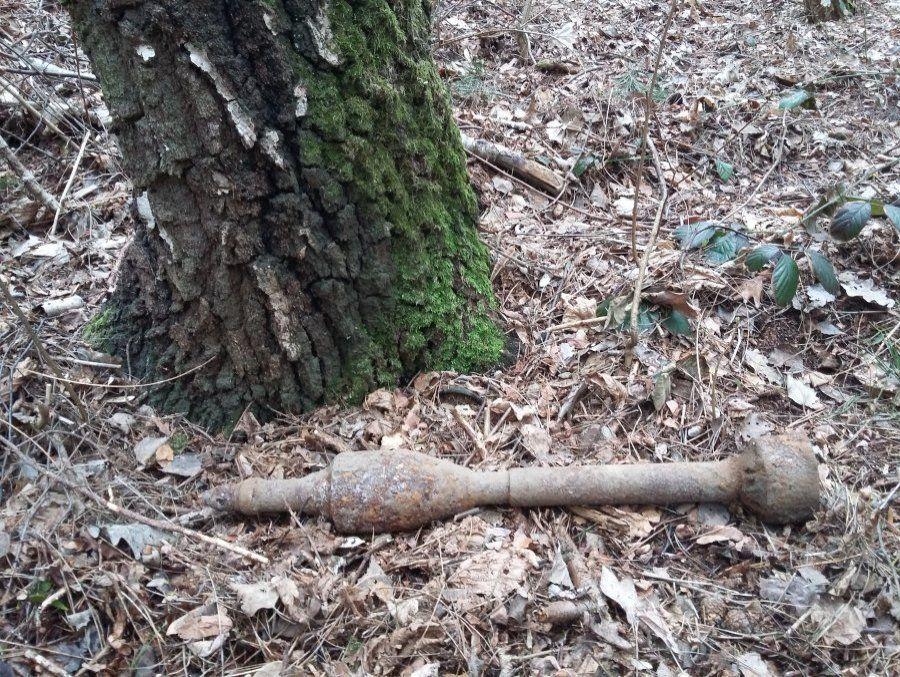 Saperzy neutralizowali półmetrowy pocisk z czasów II wojny światowej