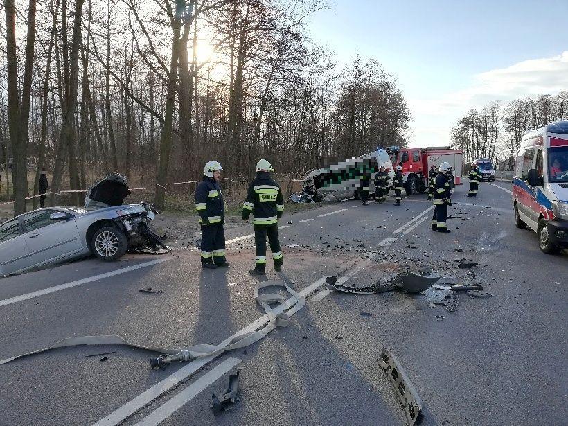 11 osób w szpitalu. Niebezpieczny wypadek w Widełce