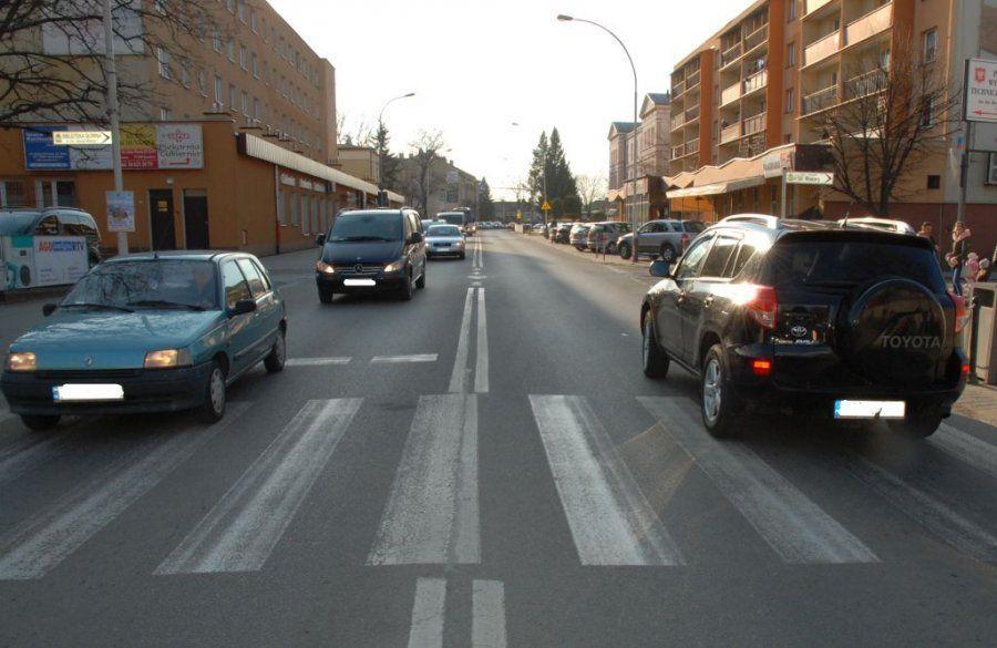 Potrącenie na pasach