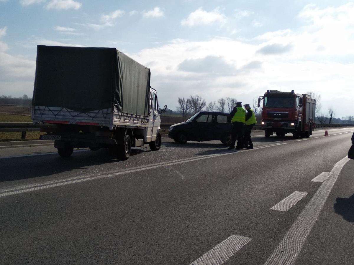 Nie ustąpił pierwszeństwa – zablokował obwodnicę [ZDJĘCIA]