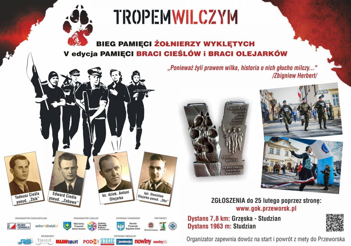 Bieg Tropem Wilczym w Jarosławiu i Przeworsku