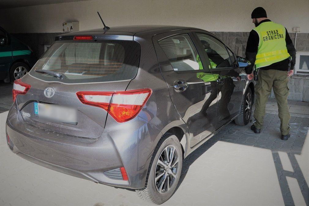 Wypożyczył toyotę i chciał ją wywieźć na Ukrainę