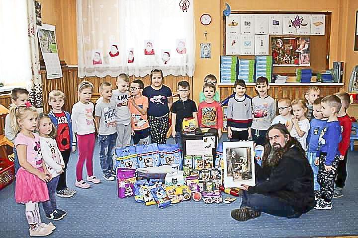 Przedszkolaki dla bezdomnych zwierząt