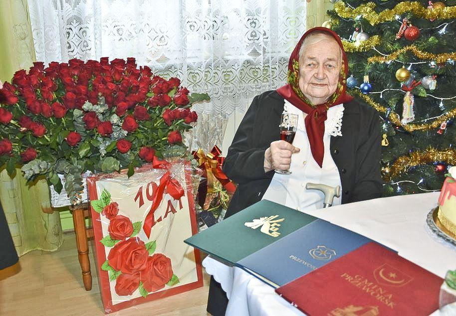 100. urodziny pani Anieli. Niech nam żyje drugie tyle! 