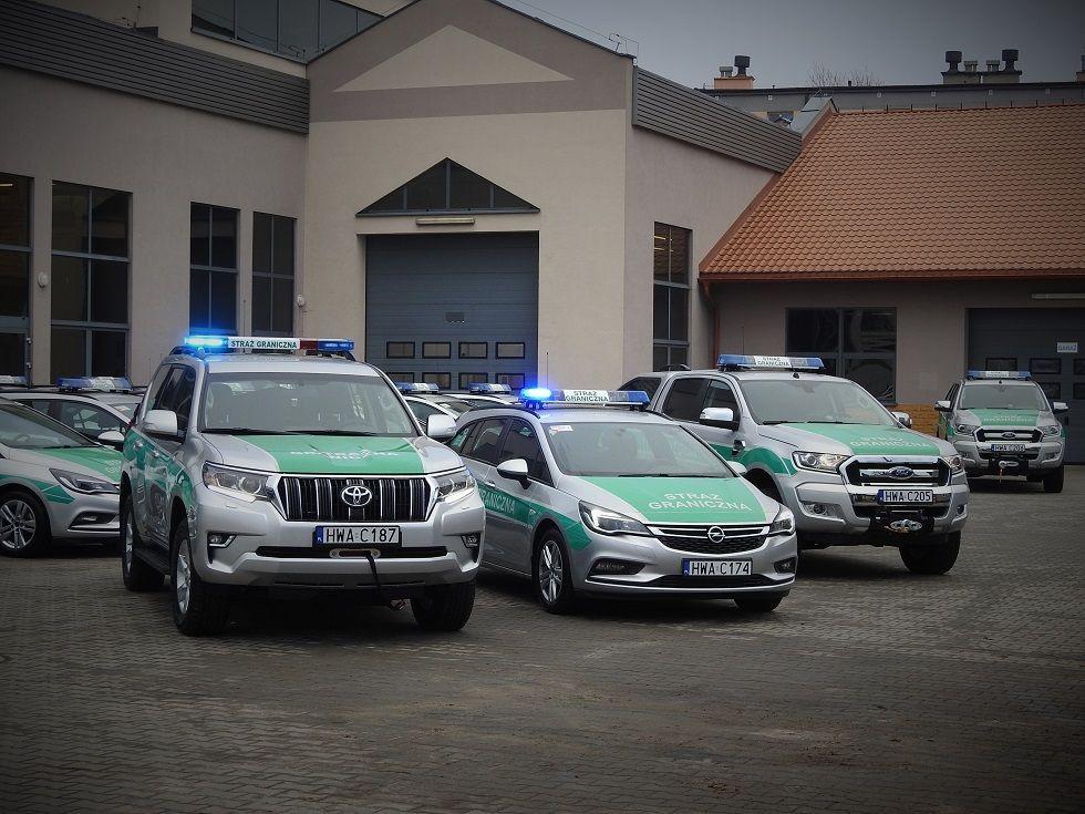 28 nowych samochodów dla Straży Granicznej