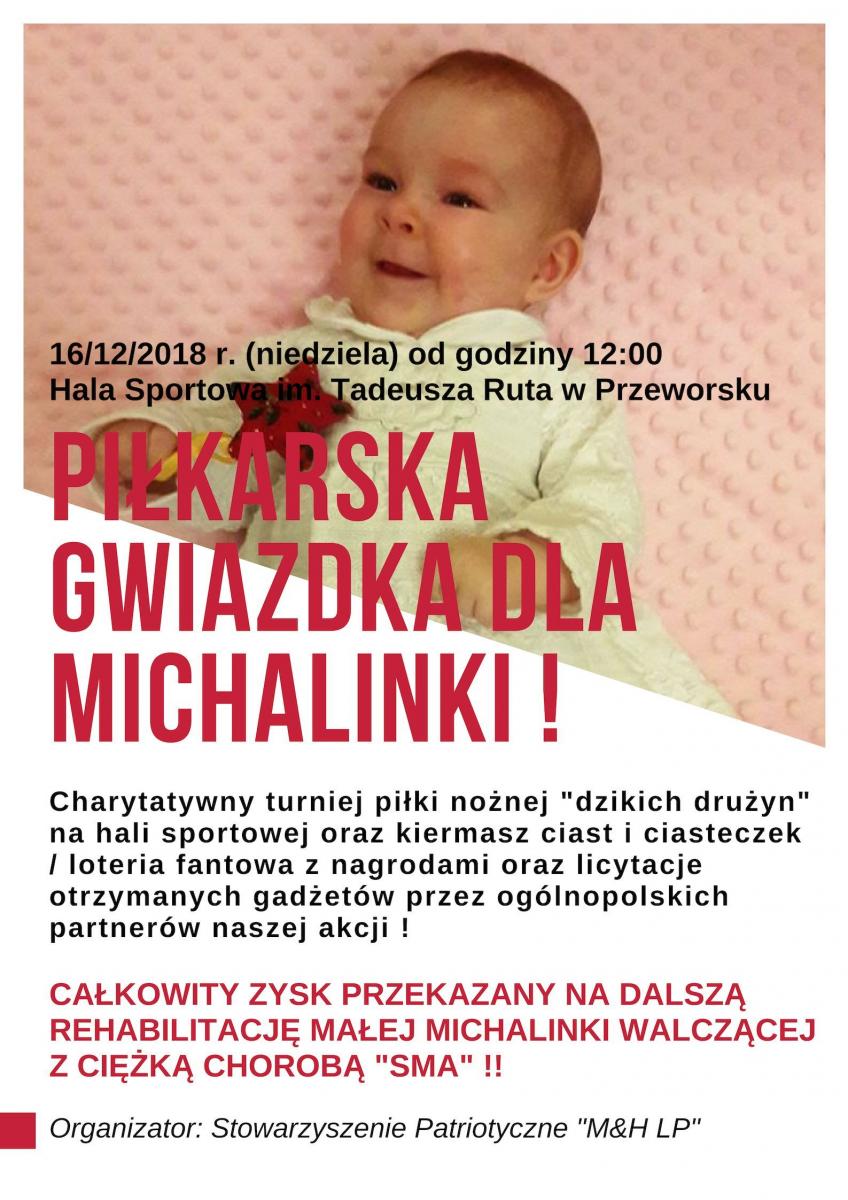 Piłkarska Gwiazdka dla Michalinki