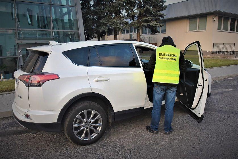 Kradziona toyota zatrzymana w Medyce