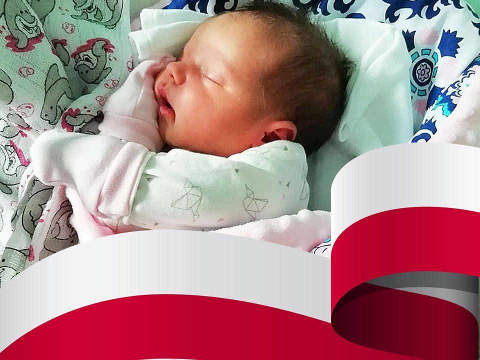 Hania – jedyne dziecko urodzone w Przemyślu w Święto Niepodległości [ZDJĘCIA]