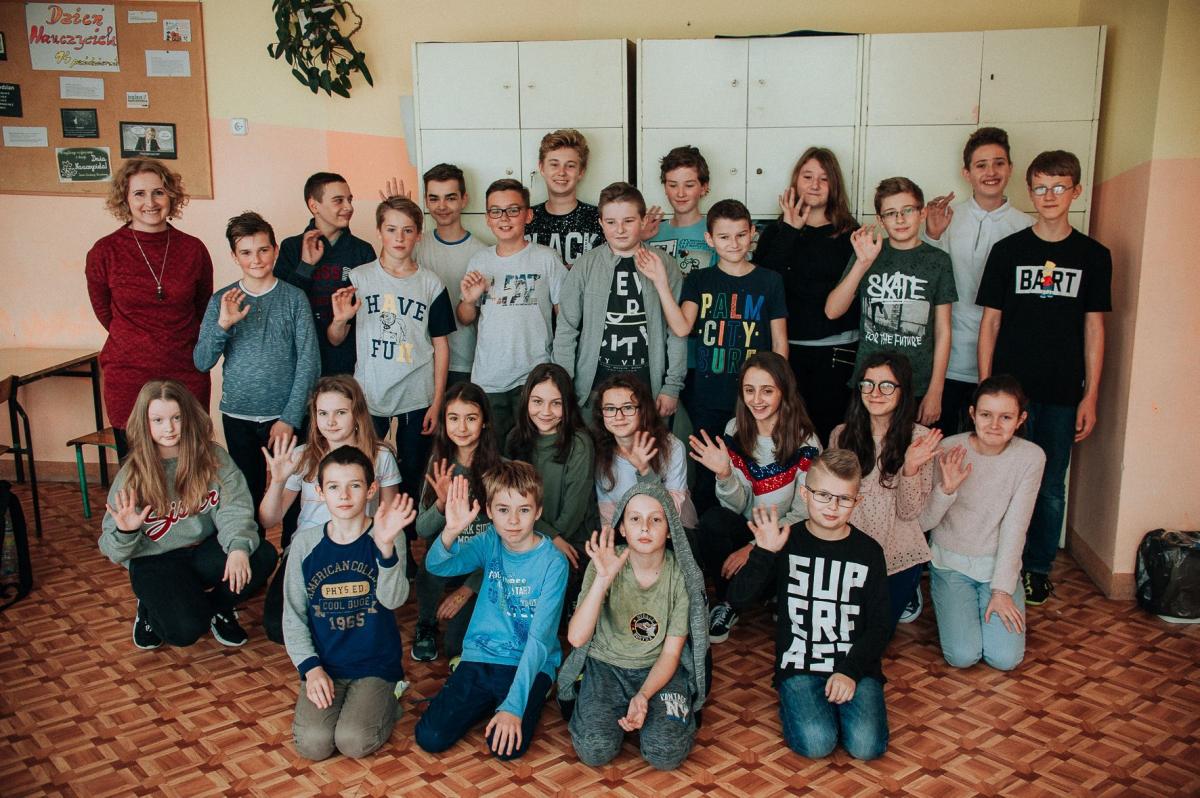 Szóstoklasiści z przemyskiej SP 6 wsparli Bartka!