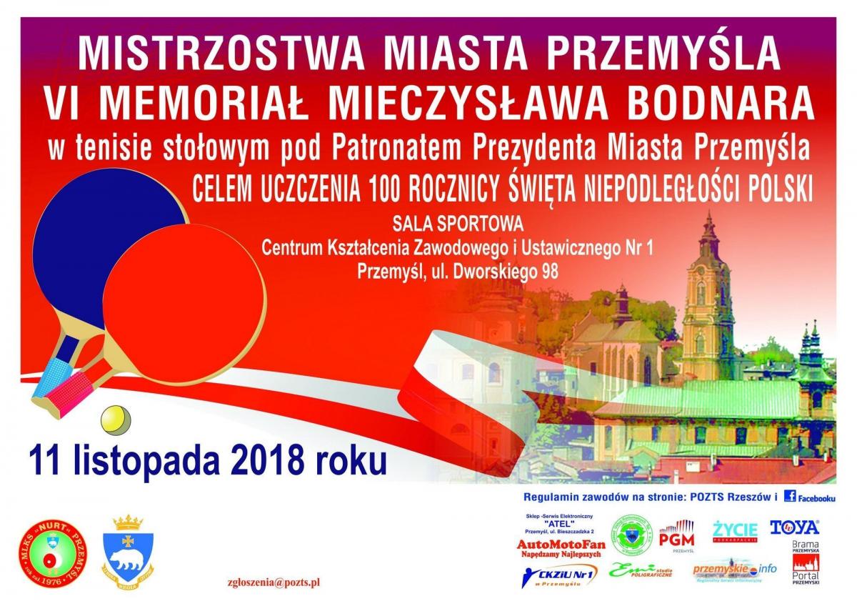 Mistrzostwa Przemyśla w tenisie stołowym